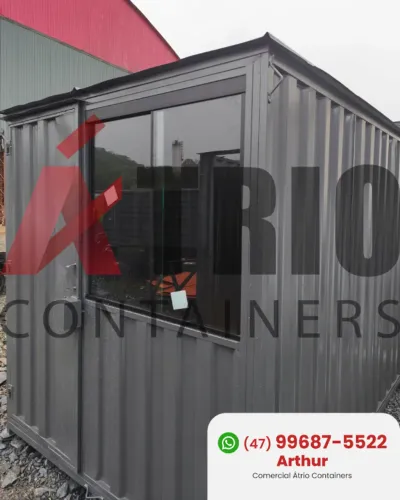 Container Escritório obra 1