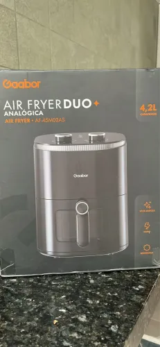 Airfryer gaabor nova nunca usada