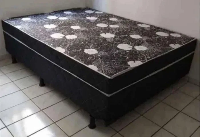 Cama box casal solteiro