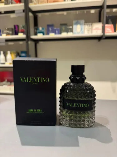 Tester Valentino Uomo Green Stravaganza Edt 100 ml - original e sem uso