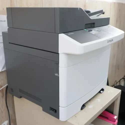 Impressora Laser Multifuncional Colorida Lexmark cx310 toner cheio imprimindo em branco