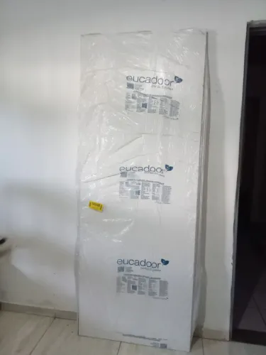  Folha de Porta Nova Eucatex Branca 210x80 - Aceito Negociar ?
