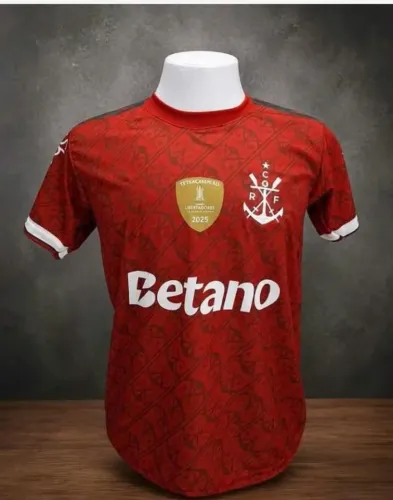 CAMISA DE TIME DO FLA MENGO VERMELHA
