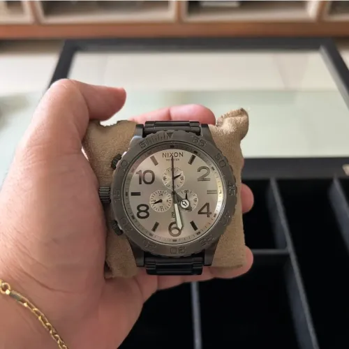 Relógio Nixon Cinza Grafite Chumbo