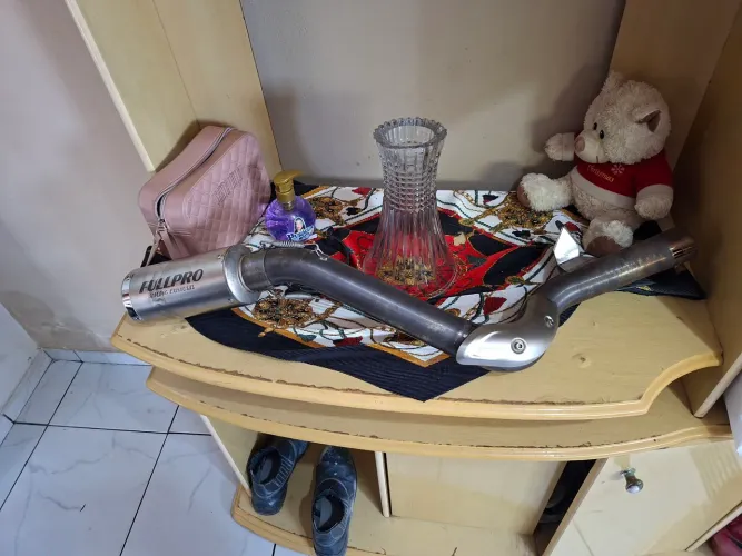 Ponteira e link pipe para f750 gs e f850gs