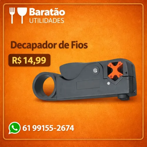 Alicate decapador de fios