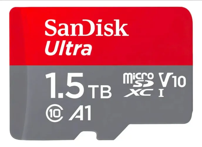 Cartao de Memoria MicroSD SanDisk Ultra 1.5TB - Original com Nota Fiscal