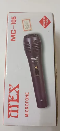 Microfone com Fio Mex MC-105