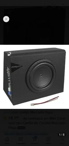 Caixa amplificada Falcon
