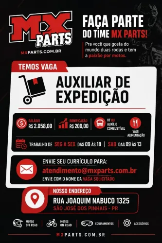Auxiliar de Expedição