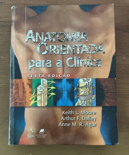 Livro ANATOMIA ORIENTADA PARA CLÍNICA