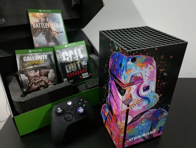 Xbox Series X 1TB + Caixa Original + Jogos