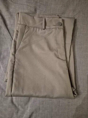 Calça alfaiataria cinza feminina nova M