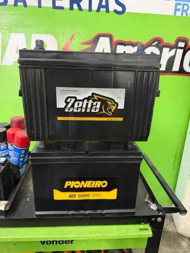 Bateria 100ah semi nova 3 meses de garantia