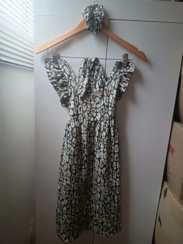 Vestido Infantil Le Lis Petit Estampa Animal Print