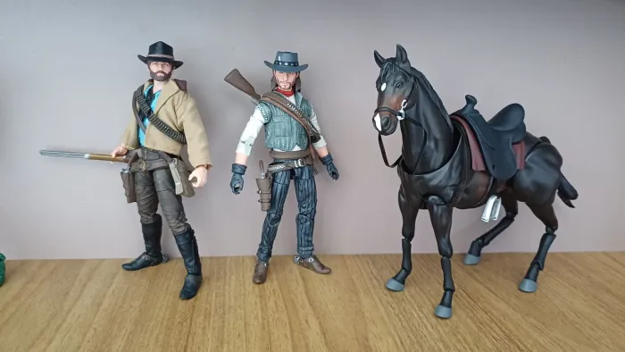 Arthur Morgan e John Marston 1/12 custom Red dead Redemption