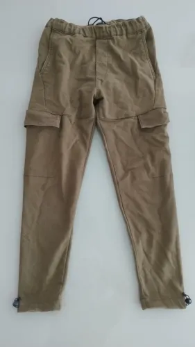Calça Zara jogger verde oliva tamanho P