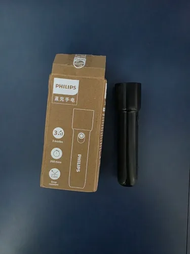 Mini Lanterna Led Philips Portátil Recarregável Camping