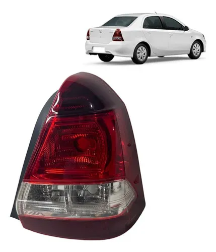 Lanterna Etios Sedan Fumê Lado Direito Original Direito Vermelha