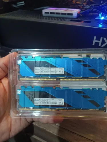 Memória Ram DRR4 2x16 GB Netac - com limitação