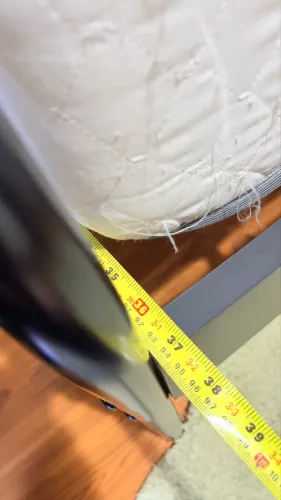 Cama solteiro com colchão de molas ensacadas