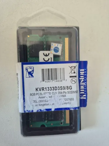 Memória DDR3 8GB 1333MHZ KINGSTON 