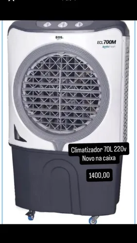 Climatizador 70 litros NOVO