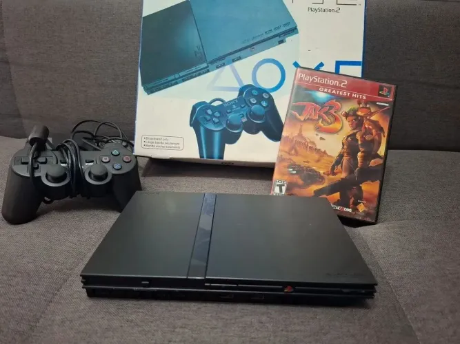 Ps2 na caixa 5 jogos(3 a escolha) controle e garantia em ate 18x!Temos jogos!Troca Entreg