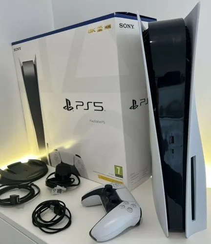 ? PS5 com Leitor de Disco + 2 Controles | Pronta Entrega