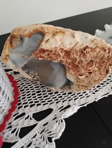 ? PEDRA DE ÁGATA NATURAL ? 5 KG, PEÇA ÚNICA