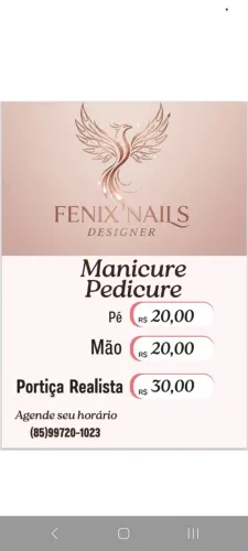 Manicure e pedicure..