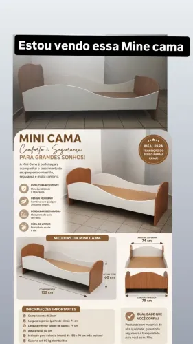 Mine cama infantil