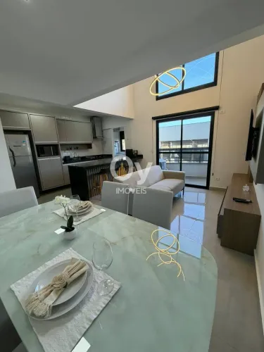 Loft mobiliado à venda Jd. Aquarius | 78m² | 1 Vaga | Acabamento impecável!