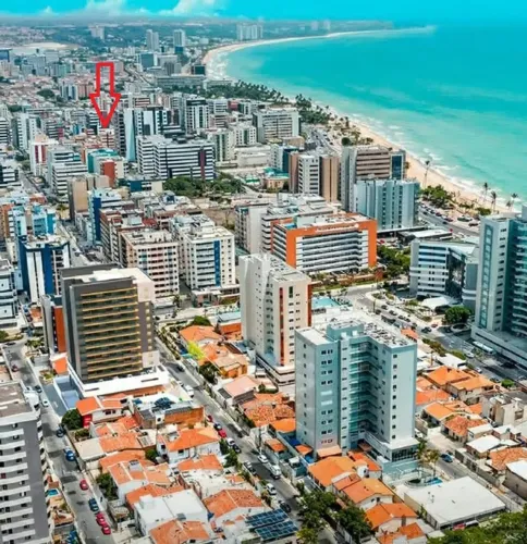 Apartamento 4 quartos, 2 suites, 3ª quadra da praia - Edf Saquarema Jatiuca