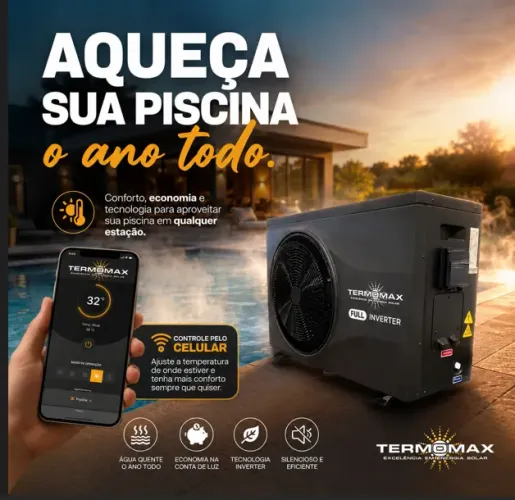 AQUECEDOR DE PISCINA 45 MIL LITROS