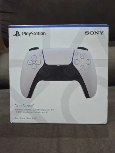 Controle sem fio DualSense® PS5 White<br>(LACRADO)