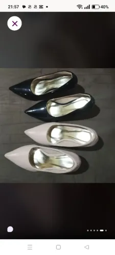 2 pares de Sapato alto