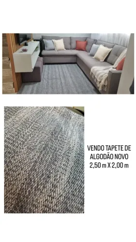 Tapete em algodão