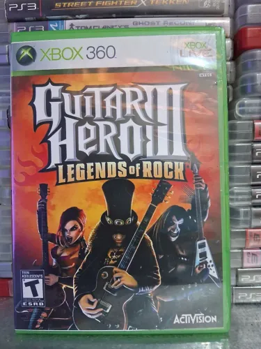 Jogos Xbox 360 (Guitar Hero 3)