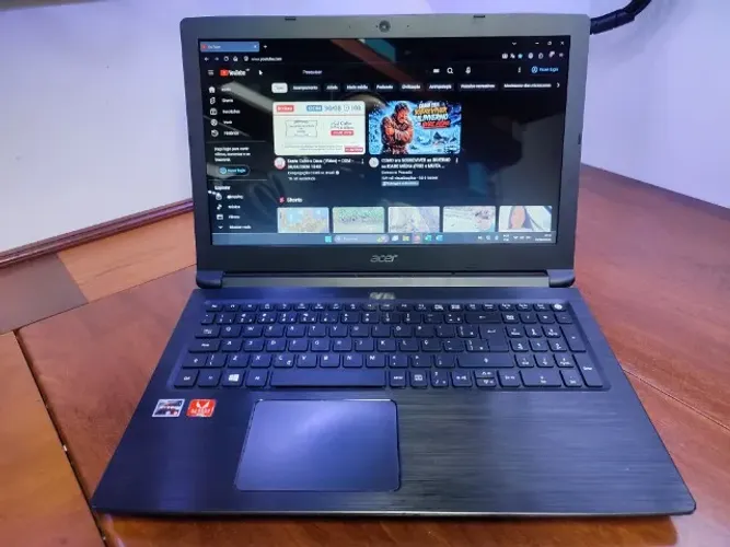 Notebook Acer ryzen 3 com placa de video dedicada 8GB ram e SSD 256GB windows 11