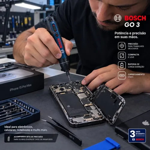 Parafusadeira Bosch GO 3 original, nova