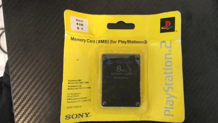 Memory Card Original de PlayStation 2 (8mb) (Scph-10020 Gb) Lacrado