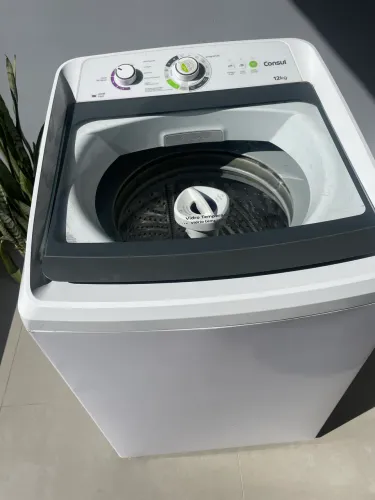 Máquina de lavar Consul 12 kg impecável no plástico