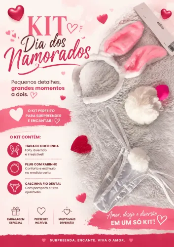 Kit dia dos namorados 