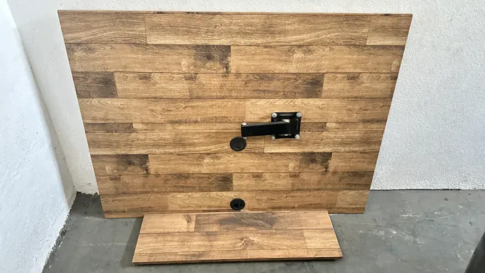 Painel de parede com suporte para TV