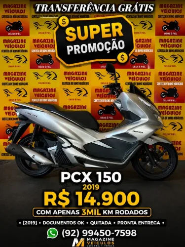 Linda pcx oportunidade moto com 3 mil km só 