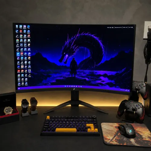 Monitor Curvo QHD 27" novo na caixa!!
