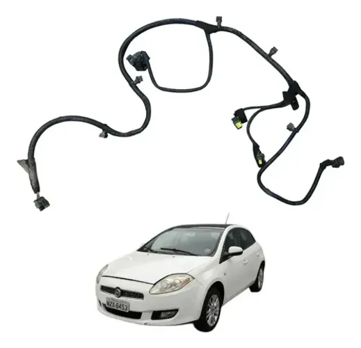 Chicote Parachoque Traseiro Fiat Bravo 2011 2012 2013 2014