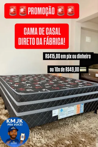CAMA DE CASAL DIRETO DA FÁBRICA