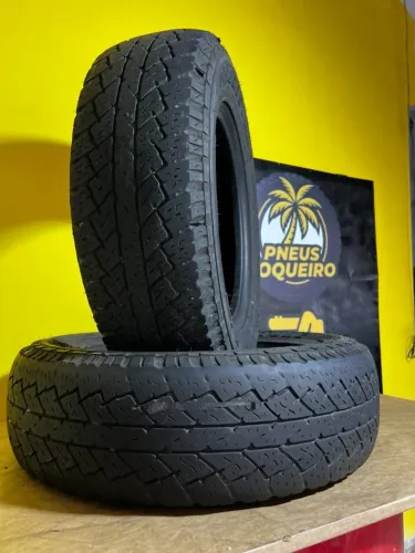 Pneus 205/70r15 Bridgestone Dueler A/t Meia Vida Bom